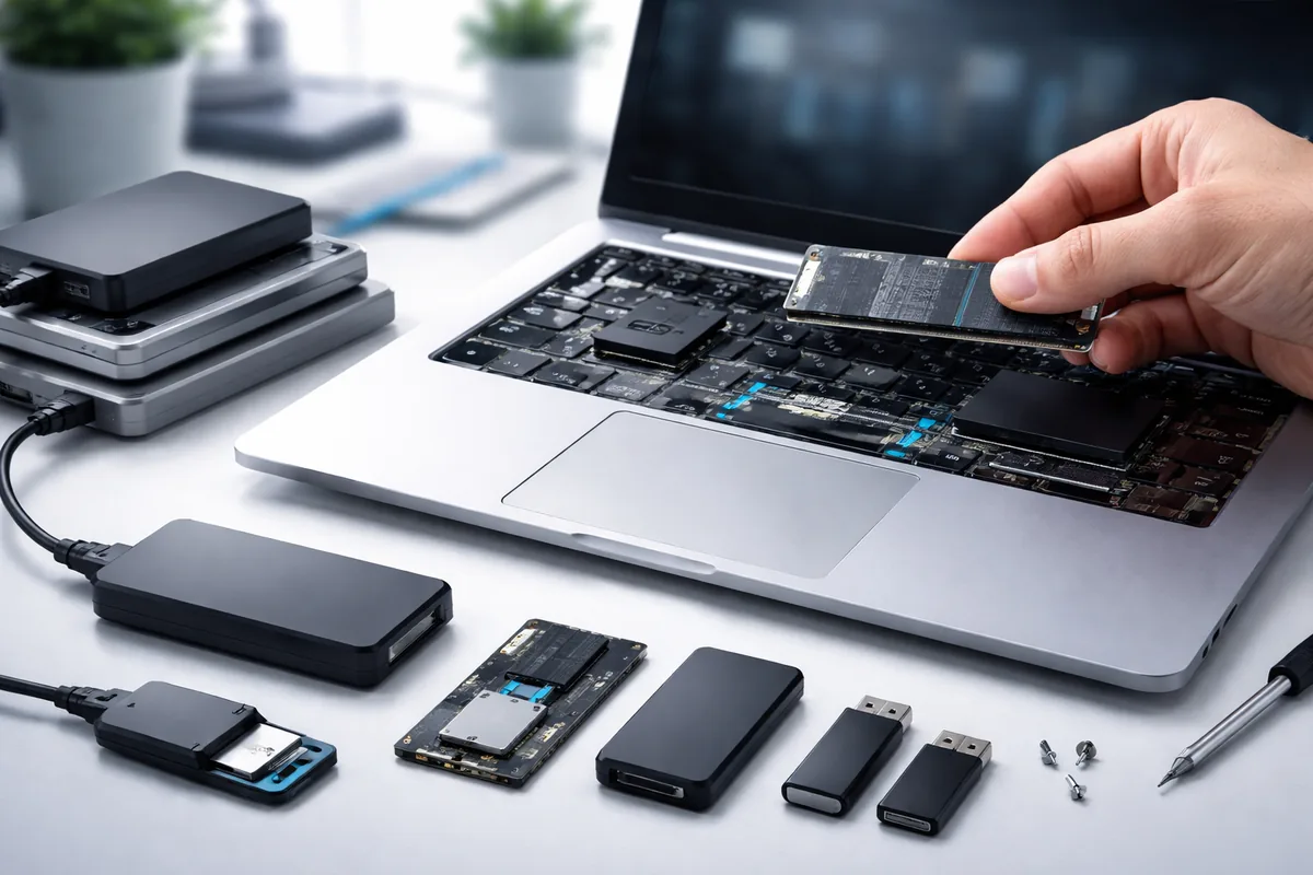 Comment augmenter la capacité de stockage de votre PC sans changer le disque dur